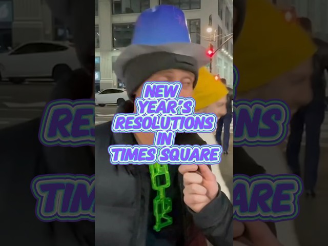 New Year’s Resolutions in Times Square #nyc  #shorts #trending #trendingshorts #comedy #interview