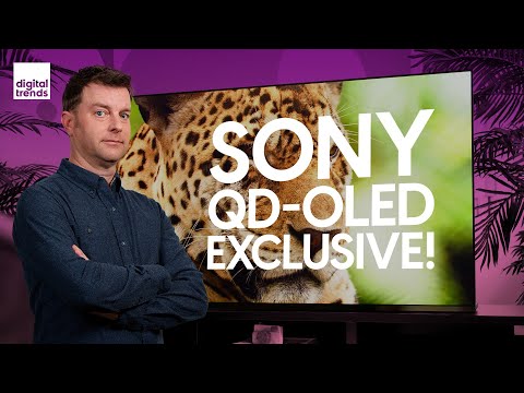 Sony QD-OLED Exclusive Preview #Shorts