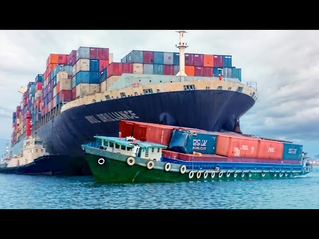 Biggest Ship Collisions and Mistakes Caught On Camera