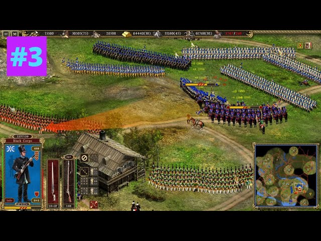 Cossacks 2: Battle for Europe | Prussia Very Hard | Part 3