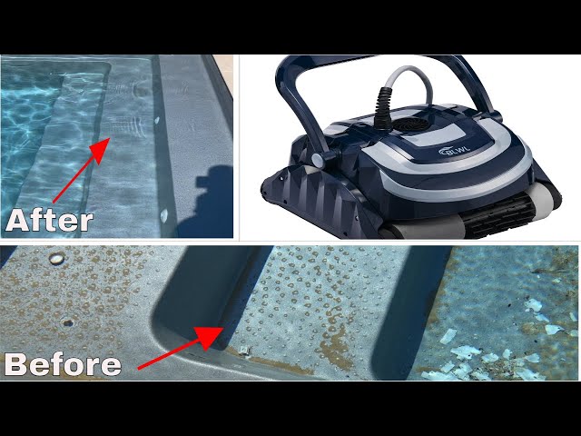 BLWL Robotic pool cleaner review - Blue whale