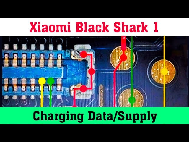 ✅ Xiaomi Black Shark 1 Charging Data Supply | #borneoschematics #mobilerepairing