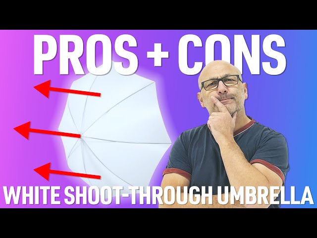 Should You Use A White Shoot-Through Umbrella? (Pros + Cons Detailed) ⛱