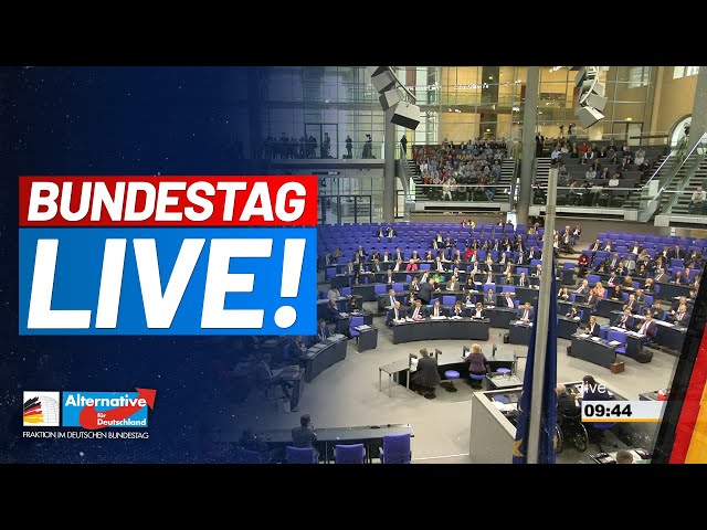 BUNDESTAG LIVE - 167. Sitzung - AfD-Fraktion im Bundestag