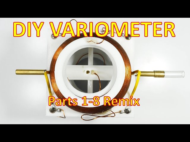 Crystal Radio--Making A Variometer (Remixed & Condensed)(4K)