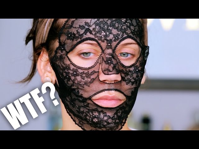 $330 LACE FACE MASK ... WTF ???