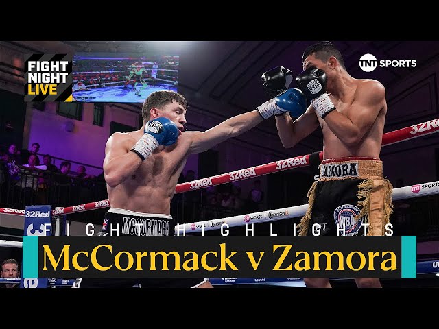 SICKENING BODY SHOT 🤢 | Luke McCormack vs Robin Zamora | Fight Night Highlights