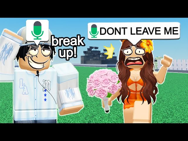 Breaking Up With STRANGERS In Roblox VOICE CHAT 2!