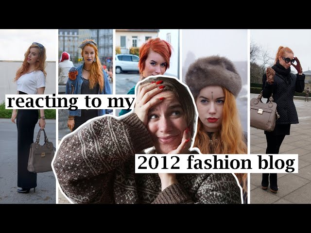 reacting to my 2012 fashion blog // cultural appropriation is trending
