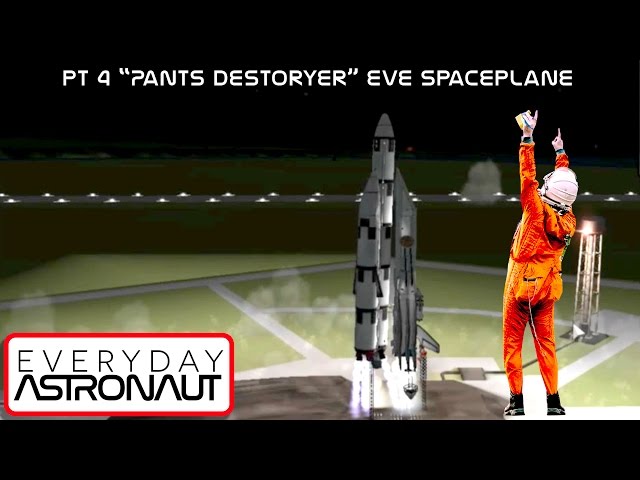 Pt 4 Eve Spaceplane "Pants Destroyer" development