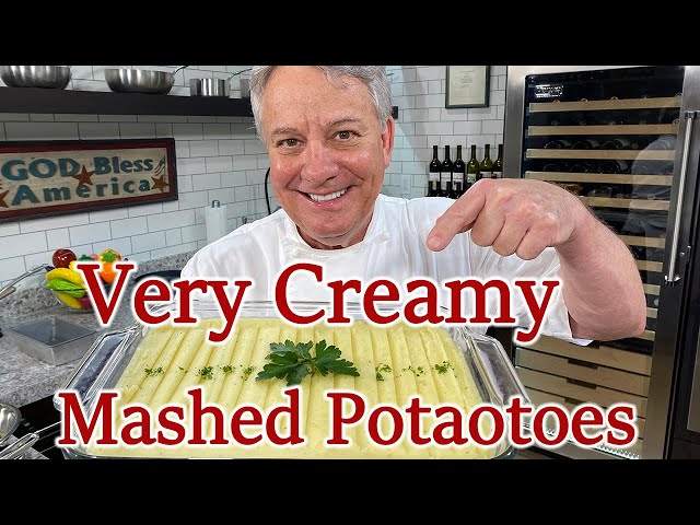 How to Make Perfect Mashed Potatoes | Chef Jean-Pierre
