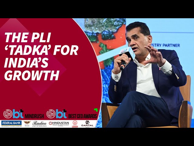 Amitabh Kant Highlights The Challenges Of The PLI Scheme And Govt’s Support For It