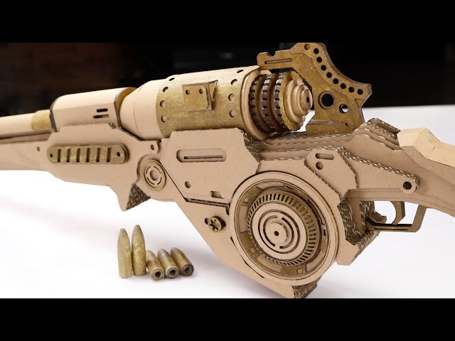 🎯The High-Accuracy Sharpshooter! Ultimate DIY Cardboard Craft