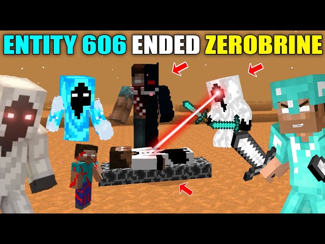 😱 HEROBRINE BIGGEST FIGHT WITH ENTITY 606 & ENTITY 303 OR DEADLORD | SEASON 3