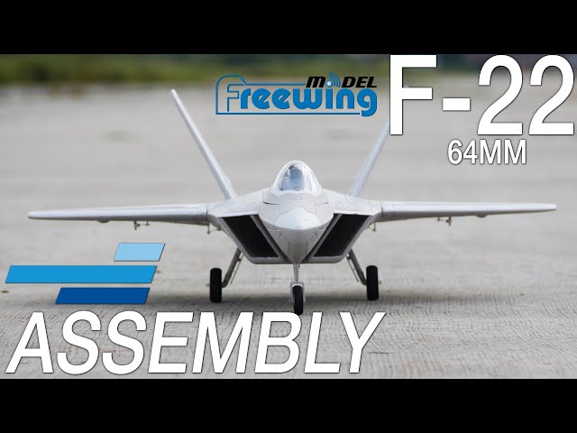 Freewing F-22 64mm EDF Jet Assembly - Motion RC