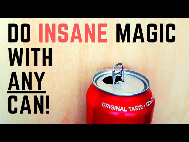 DO ASTOUNDING MAGIC WITH ANY CAN (Learn the Amazing Magic Secret!)