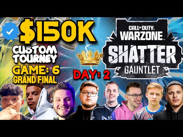 *GRAND FINAL* $150K Warzone Shatter Gauntlet Customs Urzikstan Tournament / Day: 2 - Game: 6
