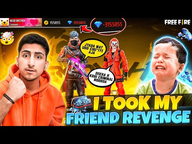 Revenge For My Friend😡🤬 They Call Us Noob - Free Fire India￼￼