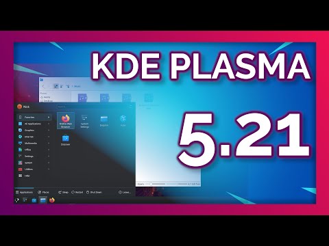 KDE Plasma 5.21 - New look, new menu, and Wayland 100% usable