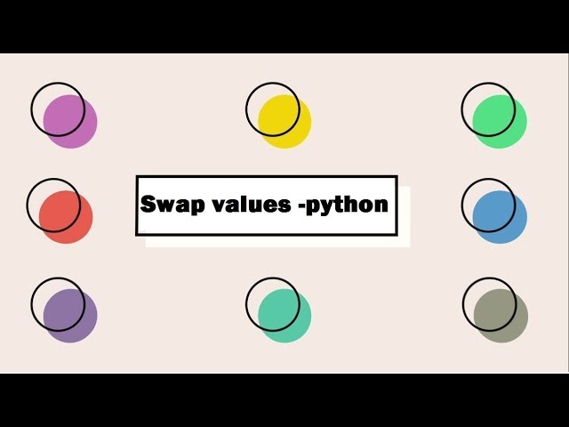 Swapping Values | Python | 2min Programming