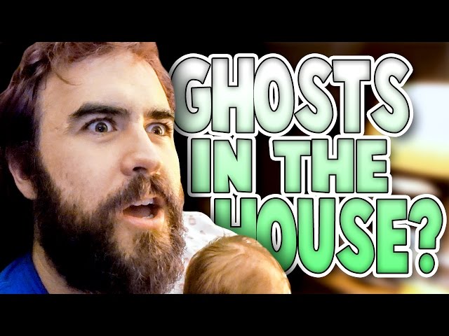 BABY SEE'S GHOSTS |  Haunted House | Family Baby Vlogs