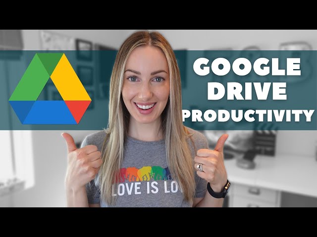 Google Drive Tips for Productivity: Top 7 Google Drive Time Saving Tips