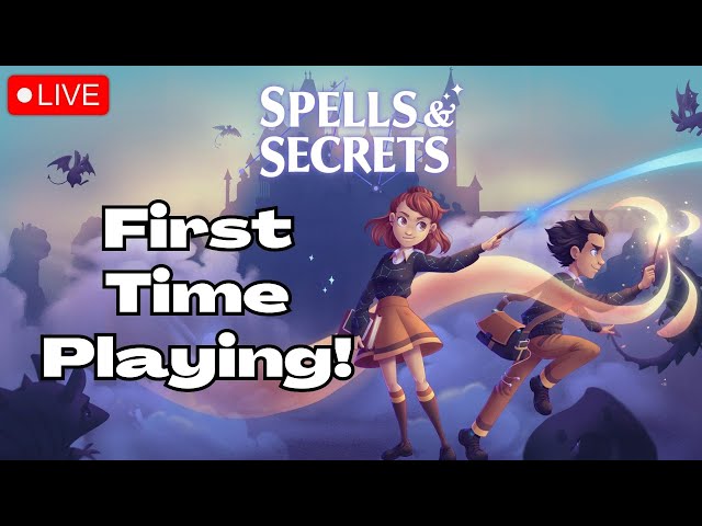 🔴 Going to Magic School! | Spells & Secrets Demo Stream