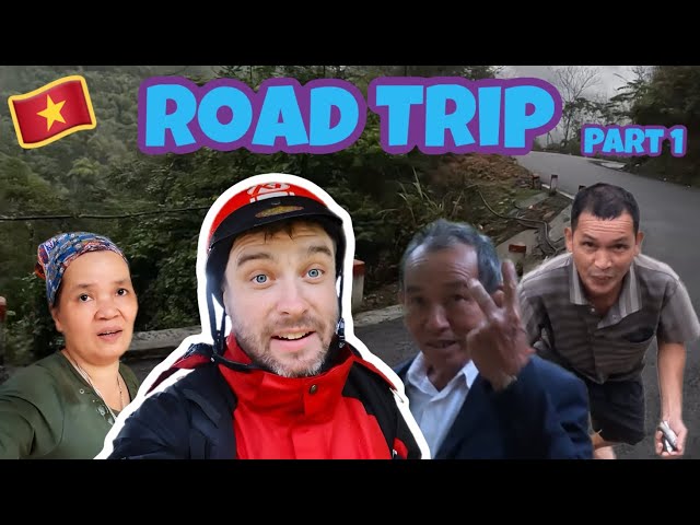 FISHING with BARE HANDS - Vietnam Road Trip - Part 1 🇻🇳