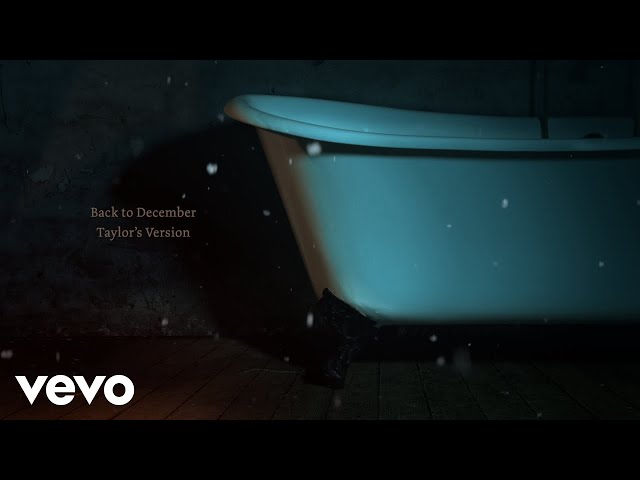 Taylor Swift - Back To December (Taylor's Version) (Lyric Video)