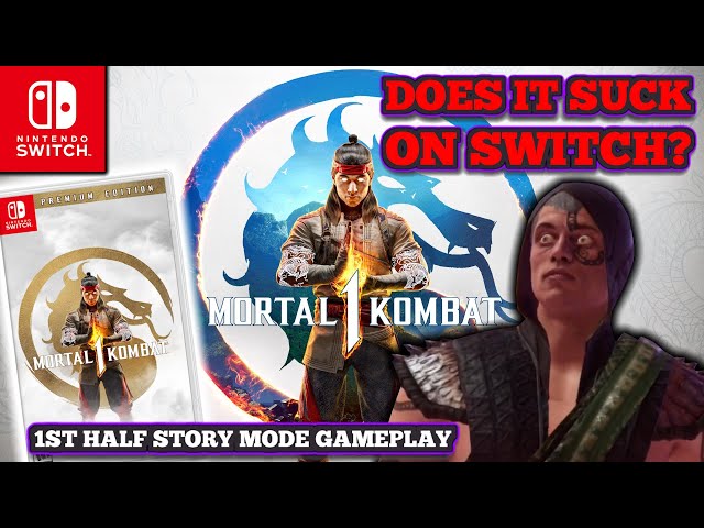 Mortal Kombat 1 On The Nintendo Switch! Does It Suck? First Half Story Mode Gameplay!
