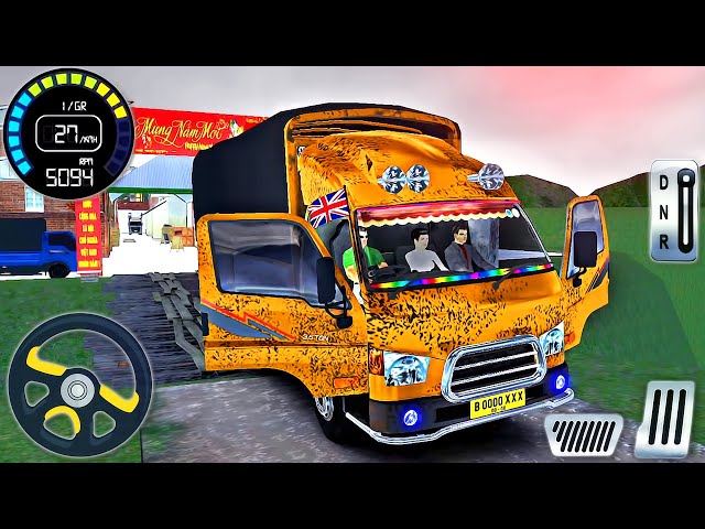 Minitruck Simulator Vietnam 2024 - Real New Yellow Truck Driving 3D - Android GamePlay #3