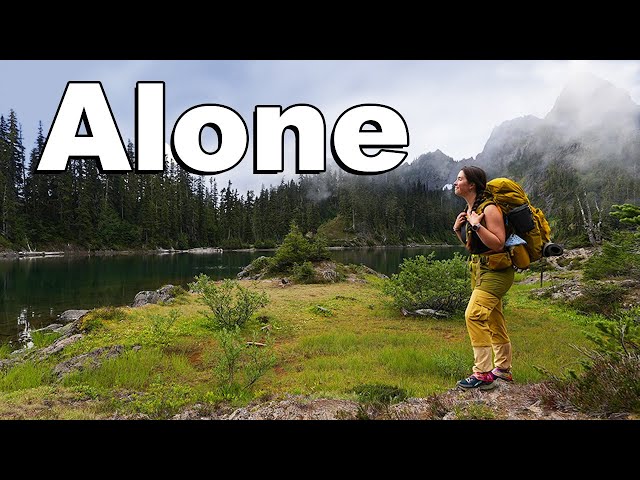 Solo Backpacking to the Loneliest Lake in Olympic National Park!