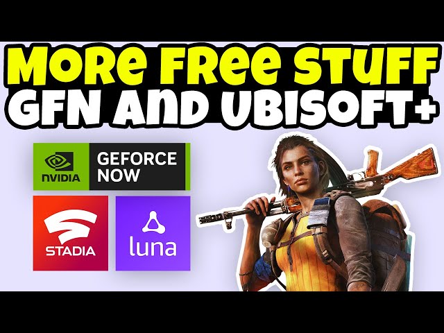 Ubisoft Stadia FREE Stuff UPDATE! FREE GeForce NOW Priority & Ubisoft+