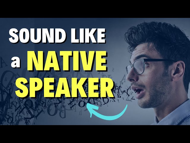 5 TIPS TO IMPROVE YOUR PRONOUNCIATION and Speak as a NATIVE ENGLISH SPEAKER