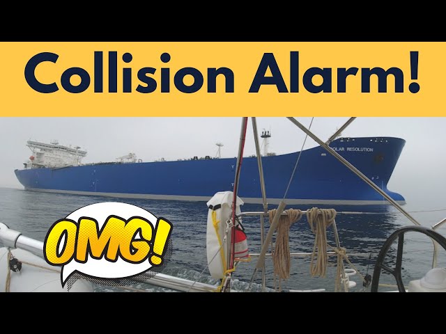 Near Collision with an Oil Tanker - Catalina Island Bound
