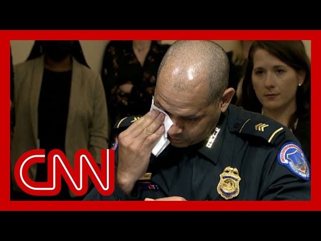 Capitol Police officer shares emotional testimony