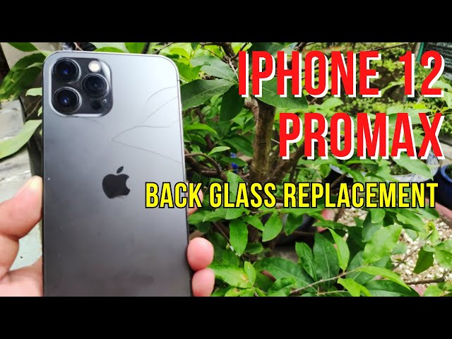 Replacing The Back Glass Of 12 Pro Max Is Easy