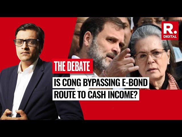 Why Was The Congress Getting Cash Funding From Madhya Pradesh, Arnab Asks Congress Panelist