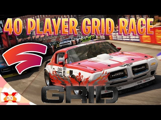 40 Player Grid Race Event! Stadia Live Stream | All Are Welcome!