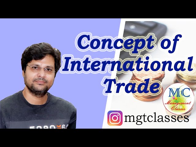 Concept of International Trade in Hindi