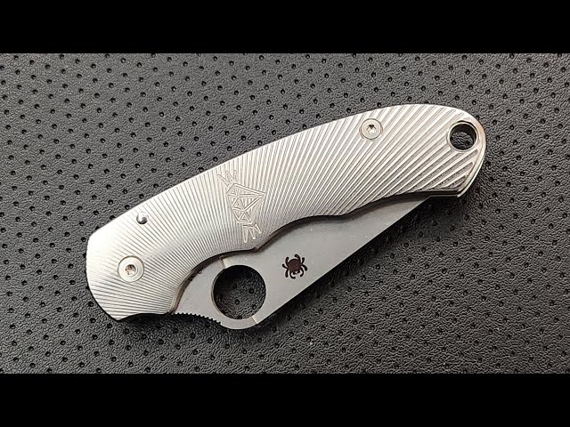 The RG Custom Metal Works Scales for the Spyderco Para 3: A Quick Shabazz Review