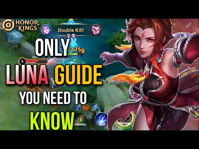 HOK: Luna Complete Guide with Builds, Arcana & combos | Honor of Kings