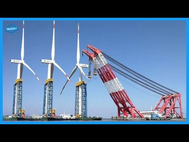 LARGEST WIND FARM: Production & Construction Process. Satisfying Electricity Products Production