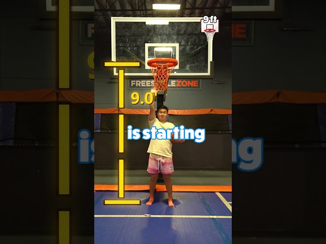 How High Can I Dunk on a Trampoline Basketball Court?