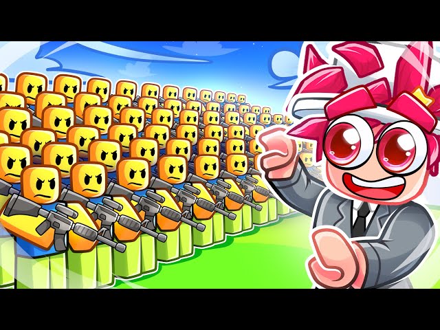 I Got the BIGGEST NOOB ARMY in ROBLOX