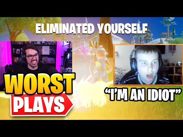Reacting to Fortnites Stupidest Moments