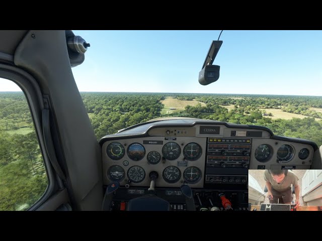 Instructor Pilot Flies in MSFS - Cessna 152 Soft Field Takeoff and Landing