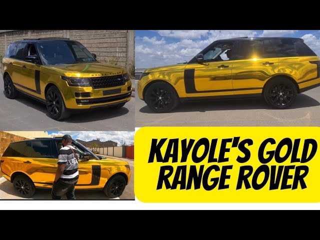 The Sh.14M Gold Range Rover From Kayole - Mpaps Don- Celeb Ride