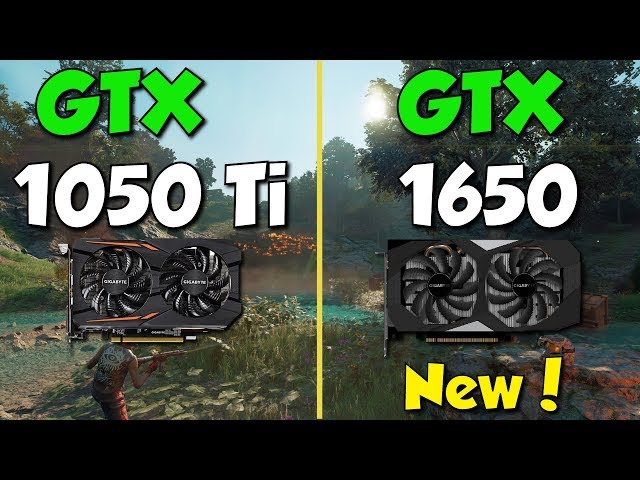 GTX 1650 vs GTX 1050 Ti Test in 8 Games