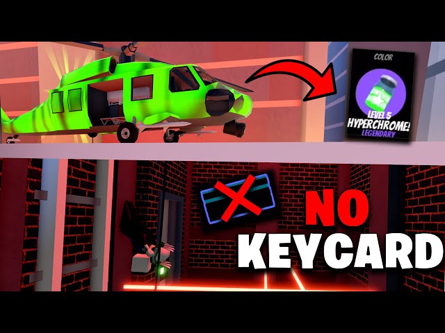 *GLITCH* HOW TO ROB THE BANK WITH NO KEYCARD IN ROBLOX JAILBREAK